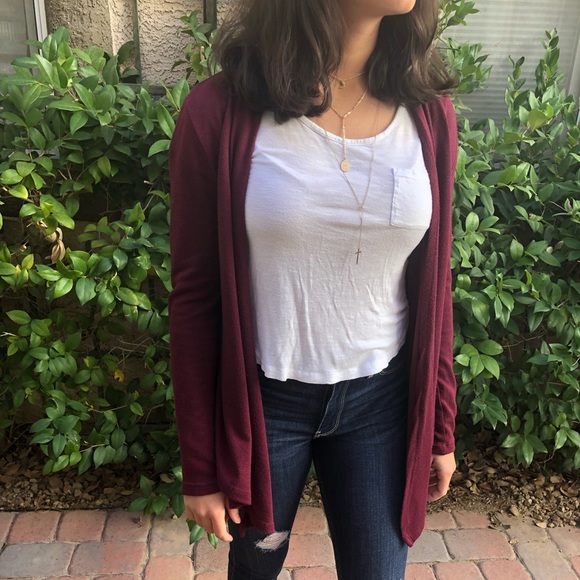 Burgundy Coverup - Picture 1 of 3